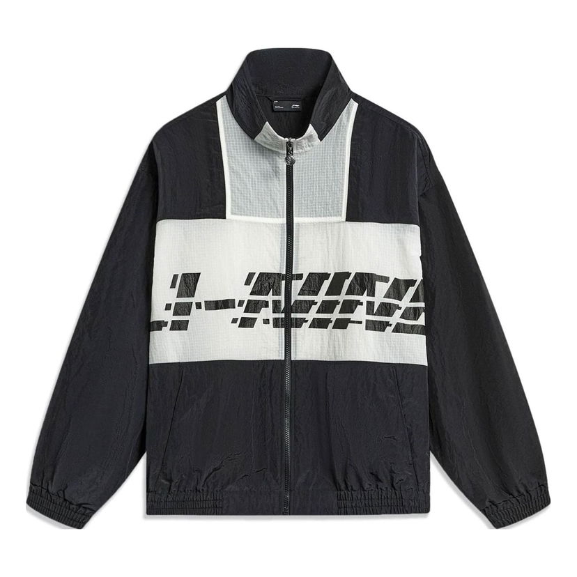 Tuulitakki Li-Ning Windbreaker Athletic Jacket Musta | AJDT405-1