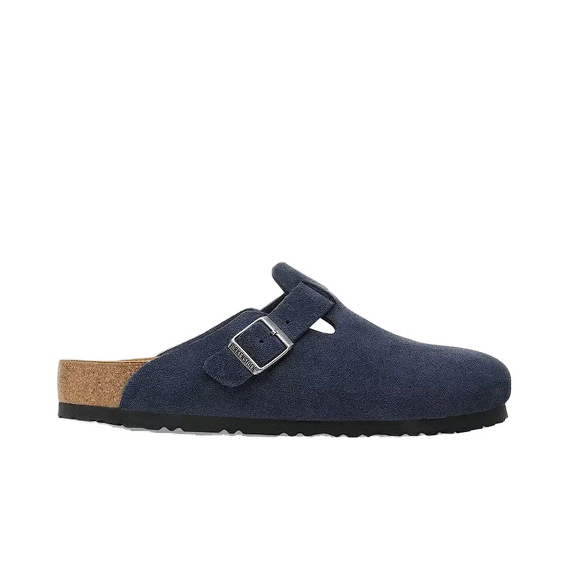 Tennarit ja kengät Birkenstock Birkenstock Boston Suede Clogs Tummansininen | 1030902