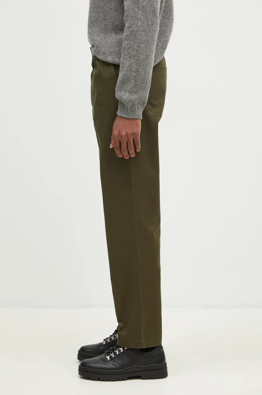 Housut MAISON KITSUNÉ Casual Trousers Musta | MM01119WW0122, 1