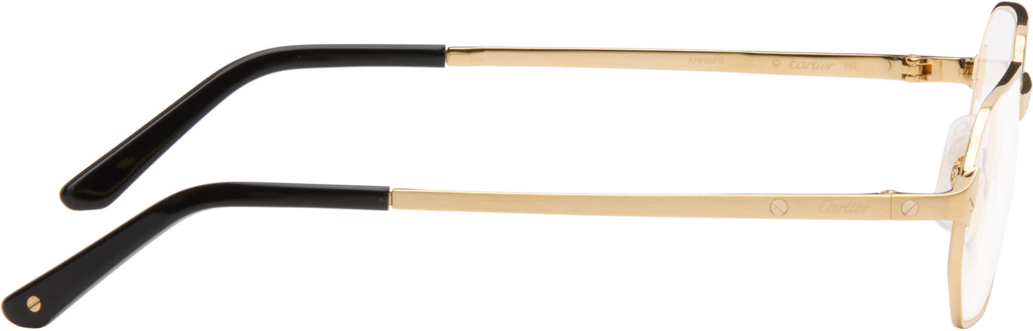 Aurinkolasit Cartier Rectangular Glasses Beige | CT0442O-001, 1