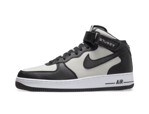 Tennarit ja kengät Nike Stüssy x Air Force 1 Mid "Black" Musta | DJ7840-002
