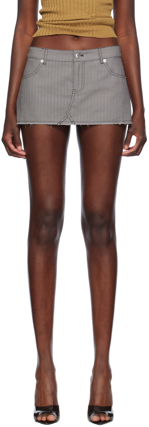 Hame Miaou Miaou Miss Denim Miniskirt Harmaa | 4019HBTHYP