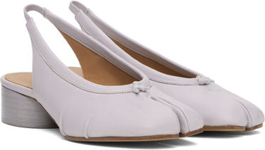 Tennarit ja kengät Maison Margiela Maison Margiela Tabi Ballerina Slingback Heels Violetti | S58WZ0141 P6378, 3