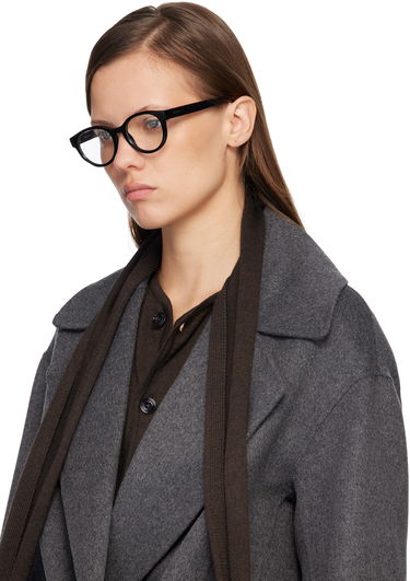 Aurinkolasit Givenchy GV Day Text Logo Circular Frame Optical Glasses Musta | GV50095IW50001 192337238659, 3