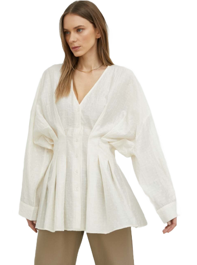 Paita Samsoe Samsoe Shirt Valkoinen | F23100157