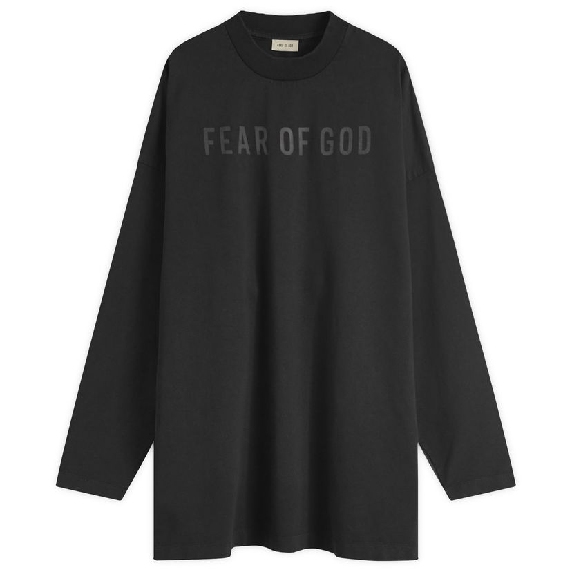 T-paita Fear of God Long Sleeve Thunderbird Logo T-Shirt Musta | FG24FW50-10175EGHWJ-001