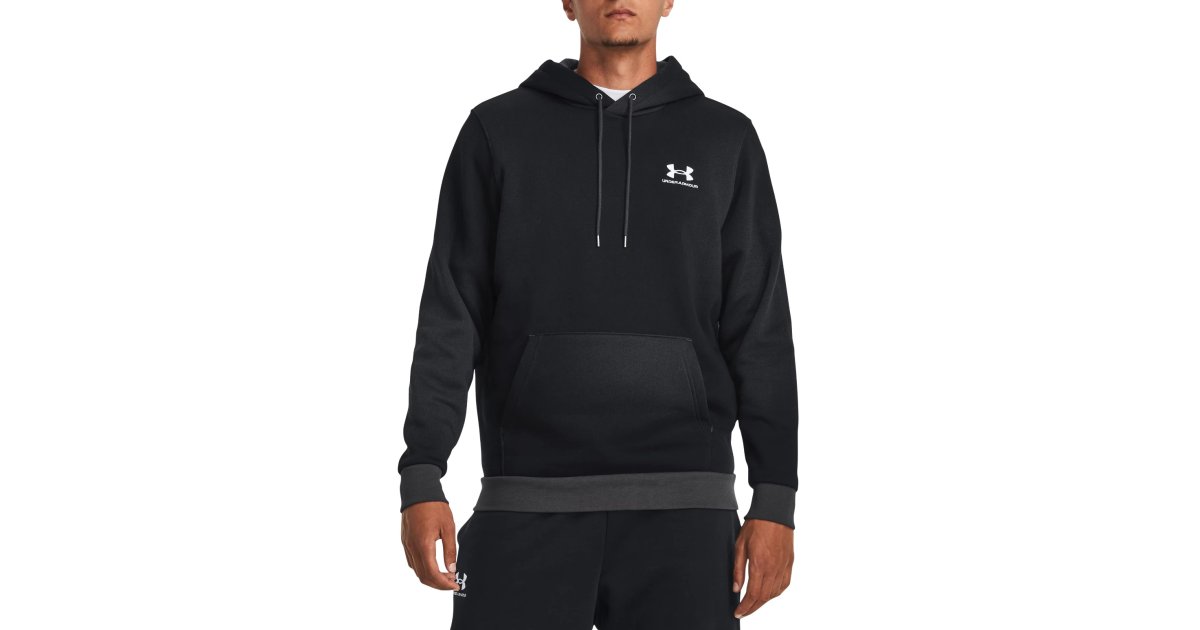 Huppari Under Armour Essential Fleece Musta | 1381214-001, 1