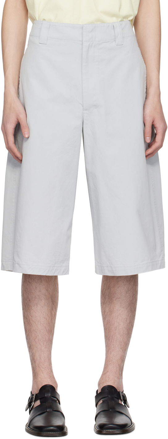 Shortsit LEMAIRE Lemaire Maxi Shorts Harmaa | PA1115 LF1255