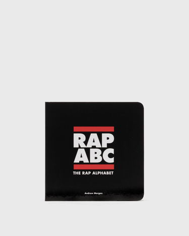 Kirja ja lehti gestalten Rap ABC Book Musta | 1002462, 1