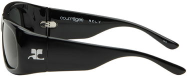 Aurinkolasit Courrèges Rectangular Sunglasses Musta | 224ALU013AC0006, 2