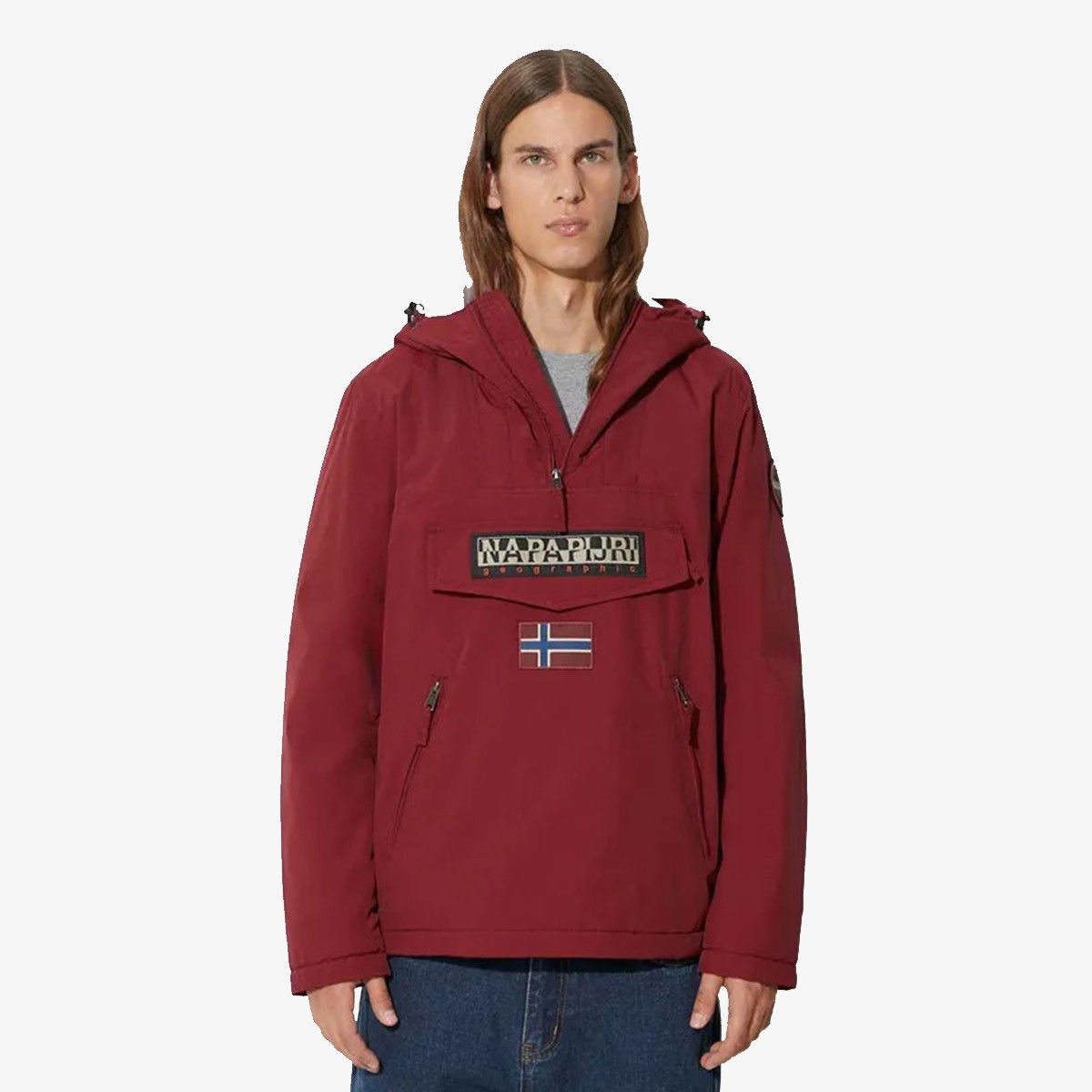Tuulitakki Napapijri Pocket Anorak Jacket Punainen | NP0A4GMDR541, 0