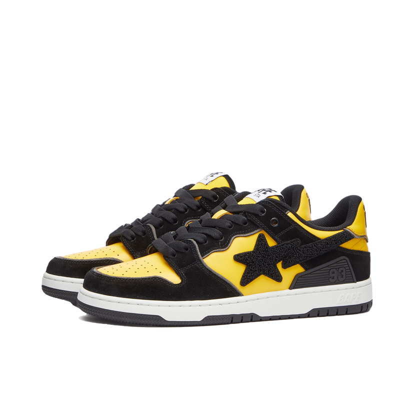 Tennarit ja kengät BAPE A Bathing Ape SK8 Sta Musta | 001FWK301309M-YLW