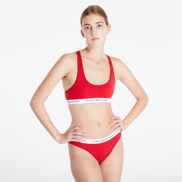 Rintaliivit Tommy Hilfiger Icon 2.0 Unlined Bralette Punainen | UW0UW03820 XLG, 1
