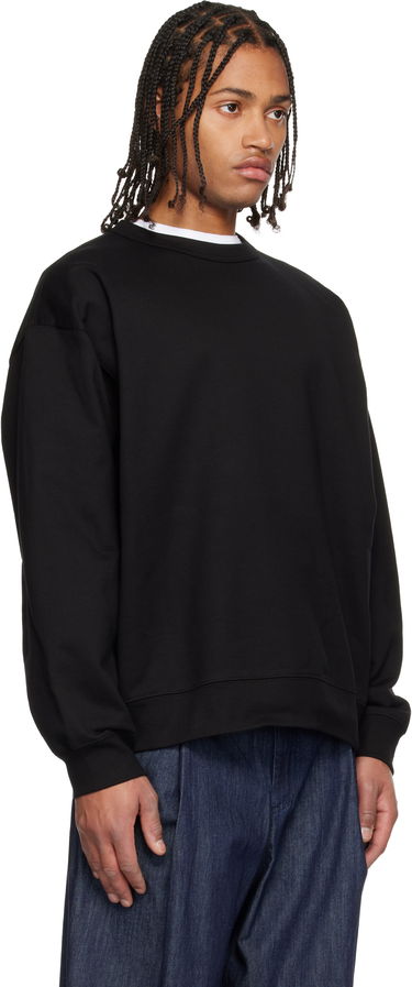 Huppari Dries Van Noten Dries Van Noten Oversized Sweatshirt Musta | 252-021152-2611, 1