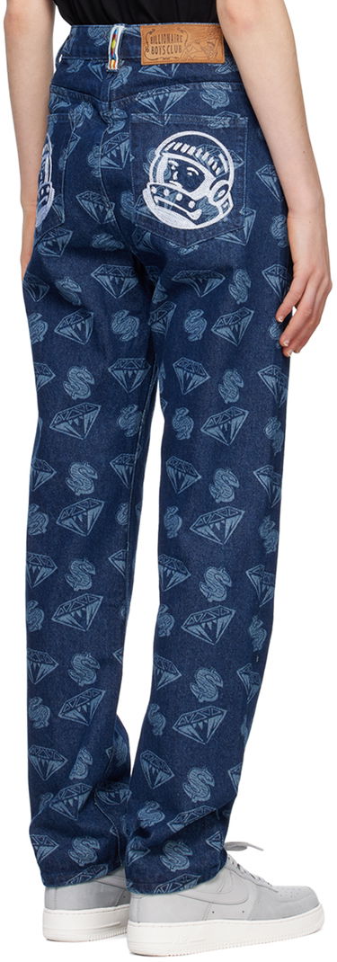Jeans BILLIONAIRE BOYS CLUB Diamond & Dollars Print Jeans Sininen | B23154, 2