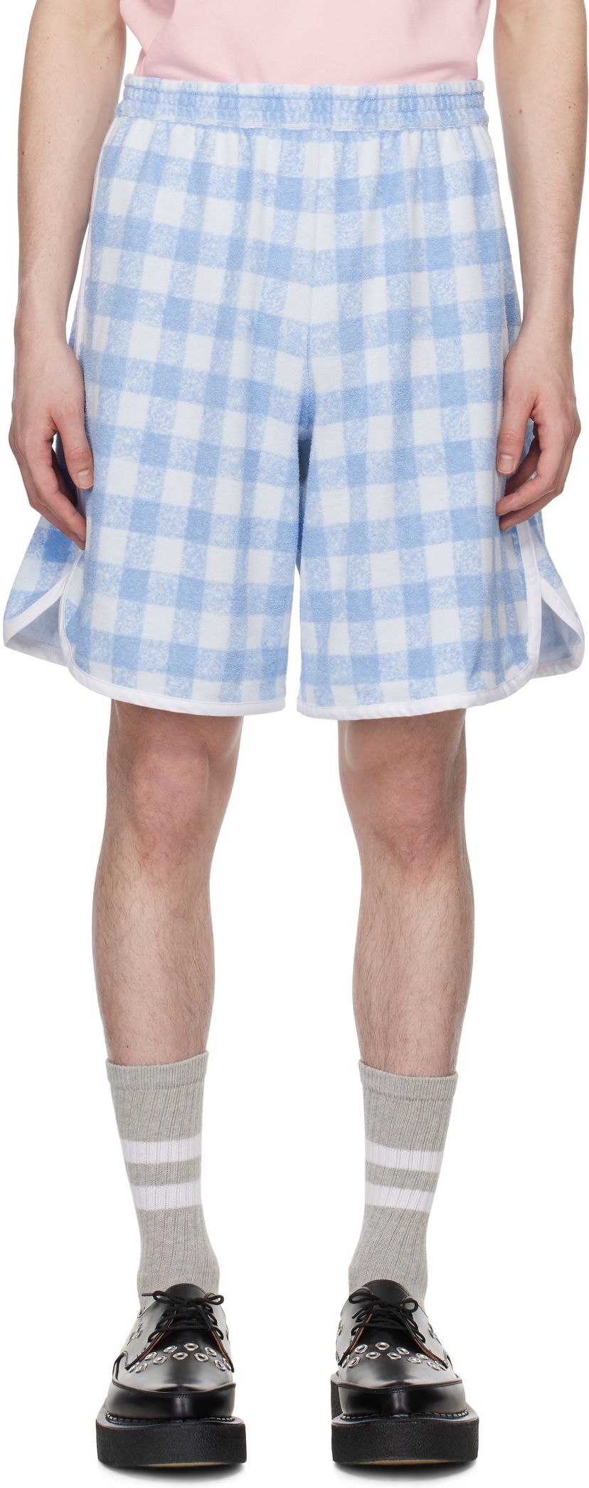 Shortsit Anna Sui Anna Sui Terry Track Boxer Shorts Sininen | M225A41