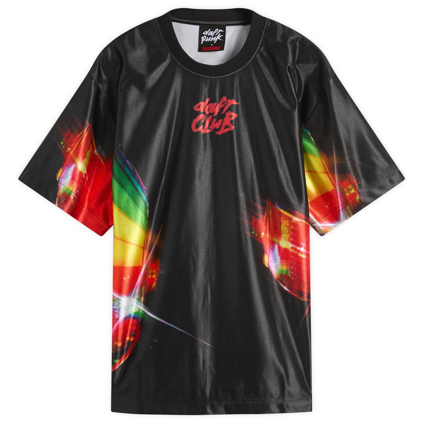 T-paita Pleasures Pleasures Daft Club Sport Shirt, Size Large Musta | P25DP002-BLK
