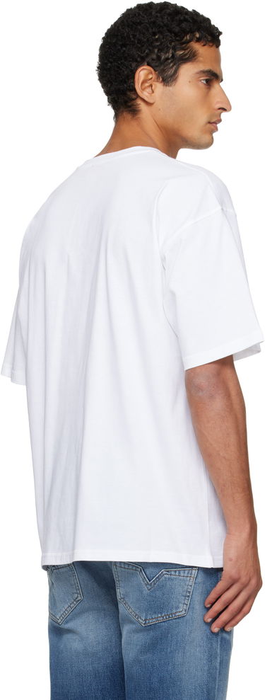 T-paita Diesel T-Boxt T-shirt with Eye Graphic Print Valkoinen | A19640-0PLAT-100, 2