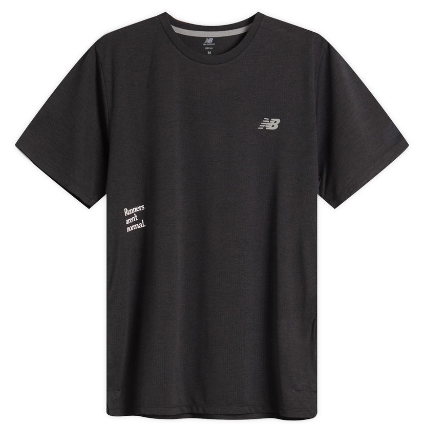 T-paita New Balance RAN Graphic Tee Musta | MT53216-BK