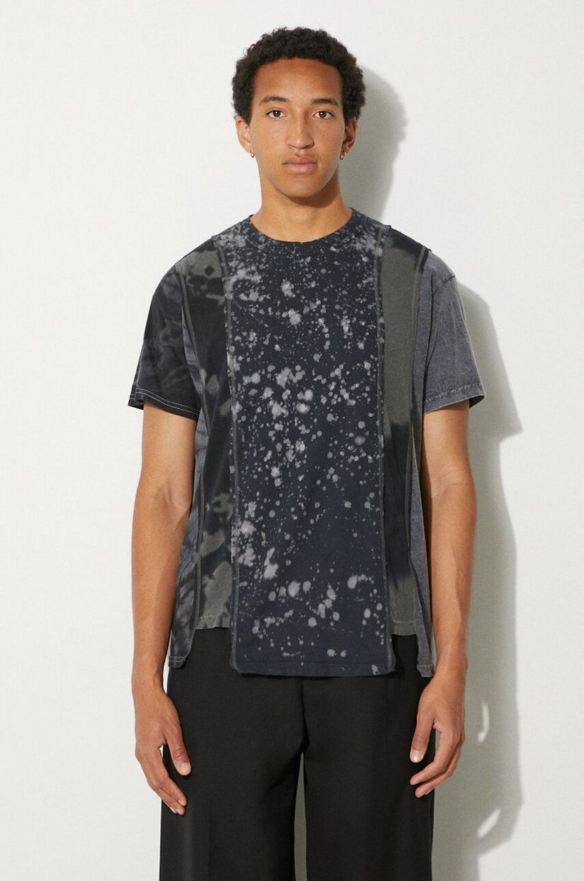 T-paita Needles Needles 5 Cuts Short Sleeve T-Shirt Musta | OT307