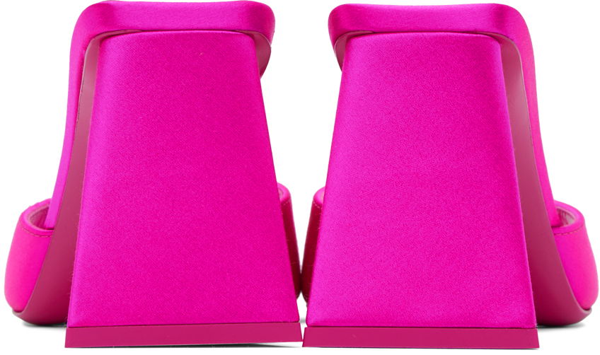Vaatteet The Attico Attico Mini Devon Mules Vaaleanpunainen | 241WS772 G001, 1