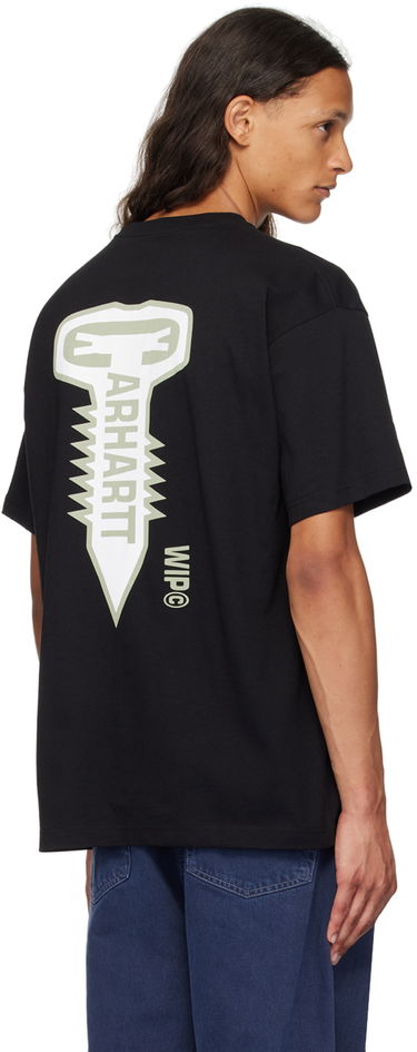 T-paita Carhartt WIP Cross Screw T-Shirt Musta | I033949, 2