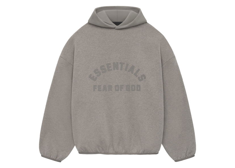 Huppari Fear of God Core Collection Nylon Fleece Hoodie Heather Grey/Dust Harmaa | 202SU244311F