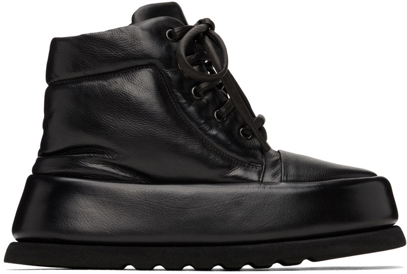 Vaatteet Marsèll Marsèll Leather Boots Musta | MW7065