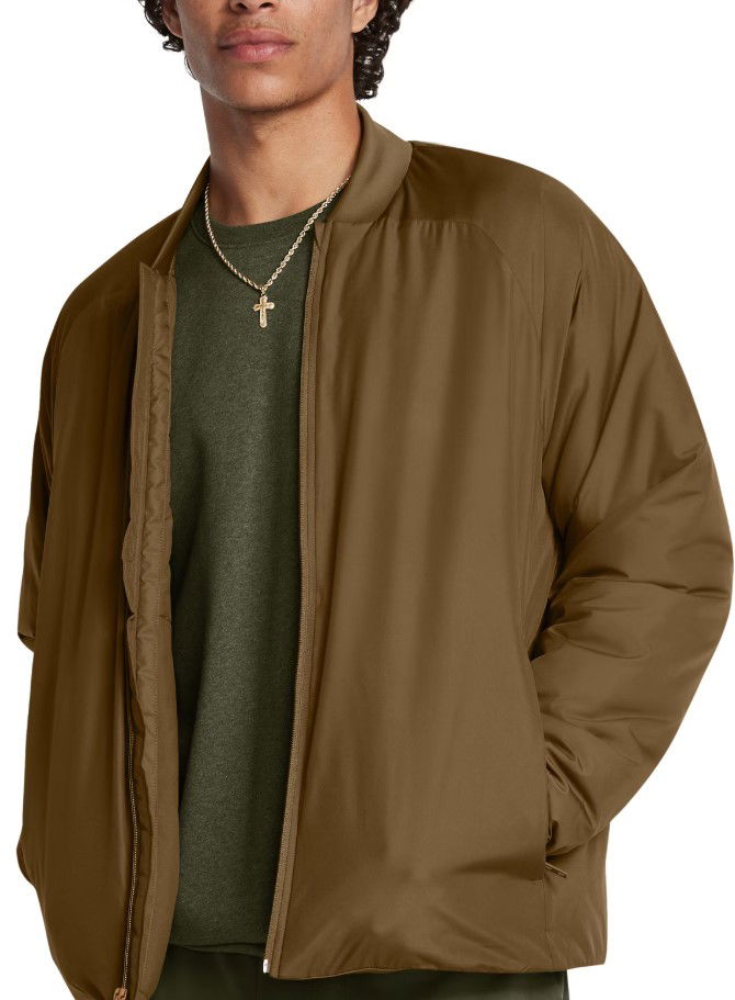 Bomber-takki Under Armour Unstoppable Insulated Bomber Jacket Ruskea | 1388903-498