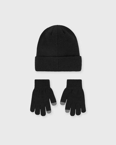 Käsineet Jordan Jordan Essentials Beanie and Gloves Set Musta | 9A0836-023, 2
