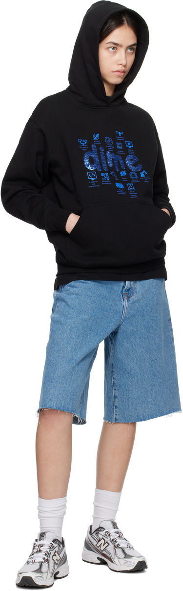 Huppari Dime AGI Hoodie Musta | DIME2SP2541BLK, 3