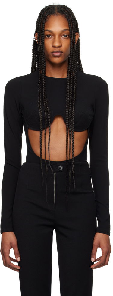 Body Jean Paul Gaultier Gaultier Cone Bra Bodysuit Musta | 24/25-F-BD017-J053-00, 0