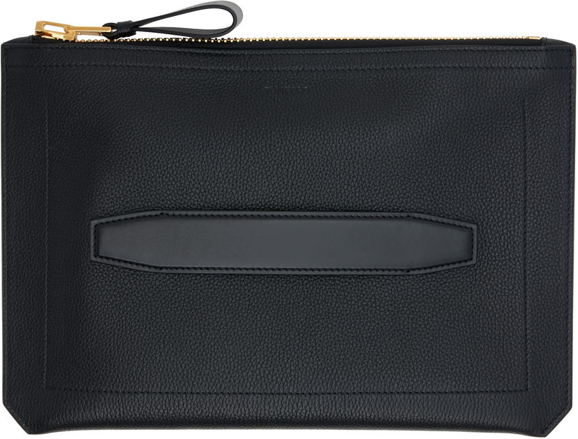 Reput ja laukut Tom Ford TOM FORD Buckley Small Handle Portfolio Document Holder Musta | H0419-LCL213G