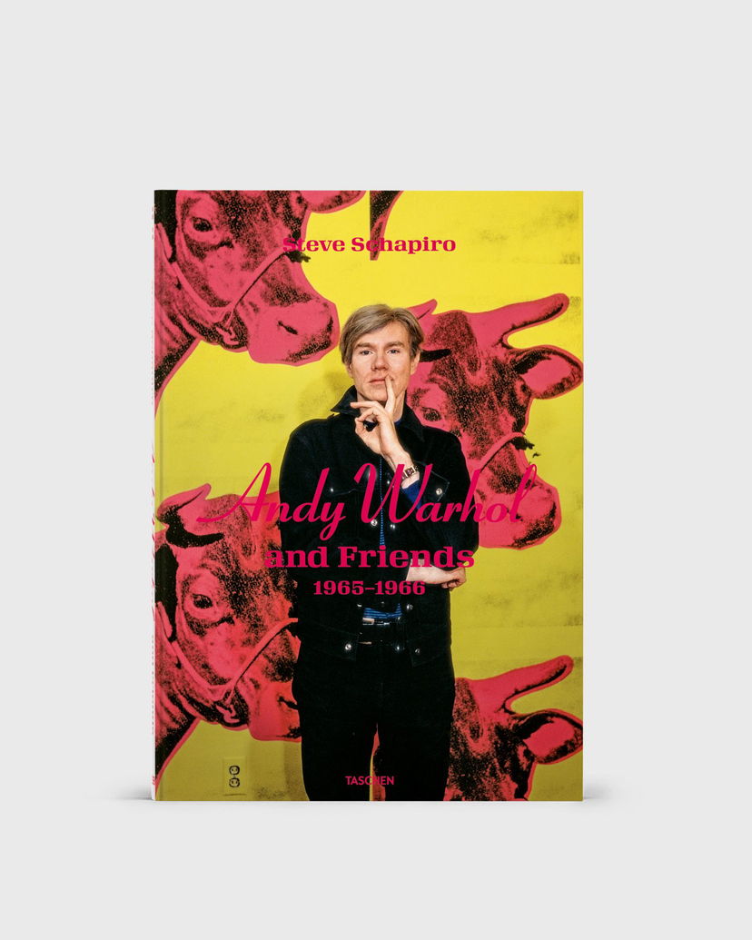 Kirja ja lehti TASCHEN Steve Schapiro. Andy Warhol and Friends Book Keltainen | 978-3-8365-9917-7