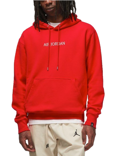 Huppari Jordan Logo Fleece Hoodie Punainen | DO6094-612