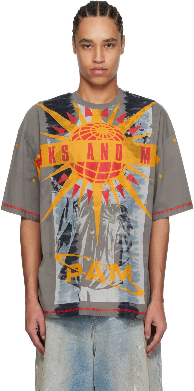 T-paita Perks And Mini Perks and Mini Sphere 360 Graphic T-Shirt Harmaa | 1567