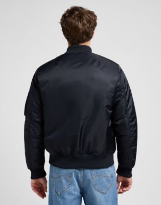 Bomber-takki Lee Relaxed Bomber Jacket Tummansininen | 112371314, 1