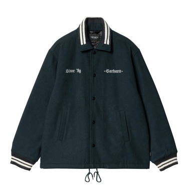 Bomber-takki Carhartt WIP Wool Coach Jacket Vihreä | I034386_6, 0