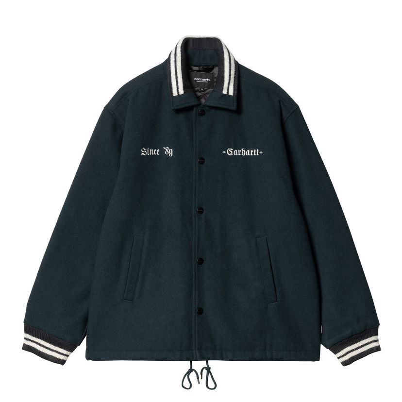 Bomber-takki Carhartt WIP Wool Coach Jacket Vihreä | I034386_6