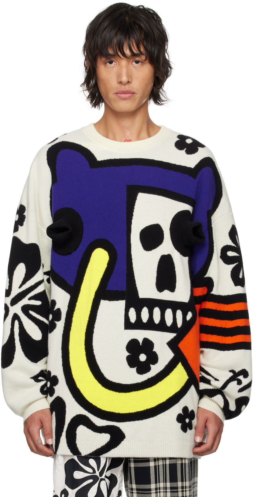 Villapaita Walter Van Beirendonck Knit Crewneck Sweater Monivärinen | 5001