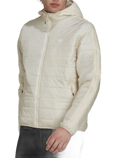 Takki adidas Originals Jacket Padded Hooded Puffer Beige | hl9213