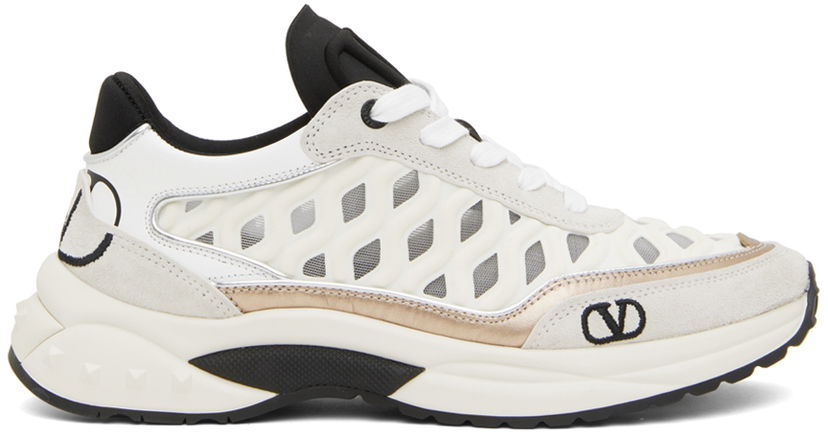 Tennarit ja kengät Valentino Valentino Garavani Ready Go Runner Low Valkoinen | XW2S0EA5NHR