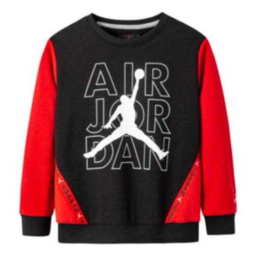 Villapaita Jordan Air Jordan Logo Printed Sweatshirt Punainen | JD2232016GS-001