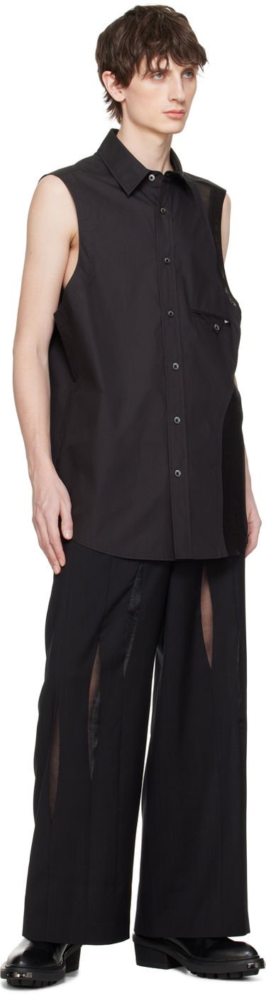 Paita Feng Chen Wang Feng Chen Wang Sleeveless Shirt Musta | FUS17SR08, 3