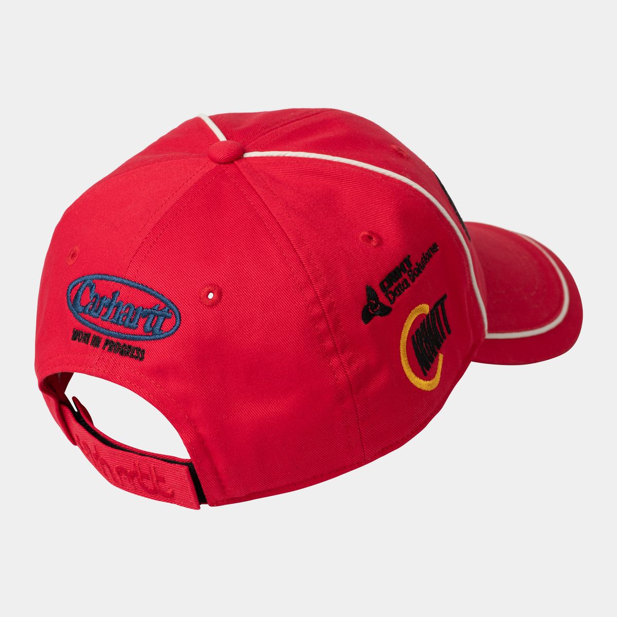 Korkki Carhartt WIP Haddon Cap Punainen | A252049_1, 1