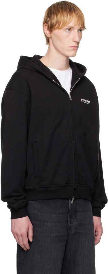 Huppari Represent Clo Represent 'Owners Club' Zip Hoodie Harmaa | OCM41122, 4