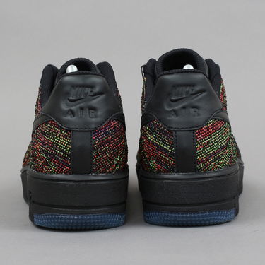 Tennarit ja kengät Nike Air Force 1 Ultra Flyknit Low ''Multi-Color'' Musta | 817419-001, 4