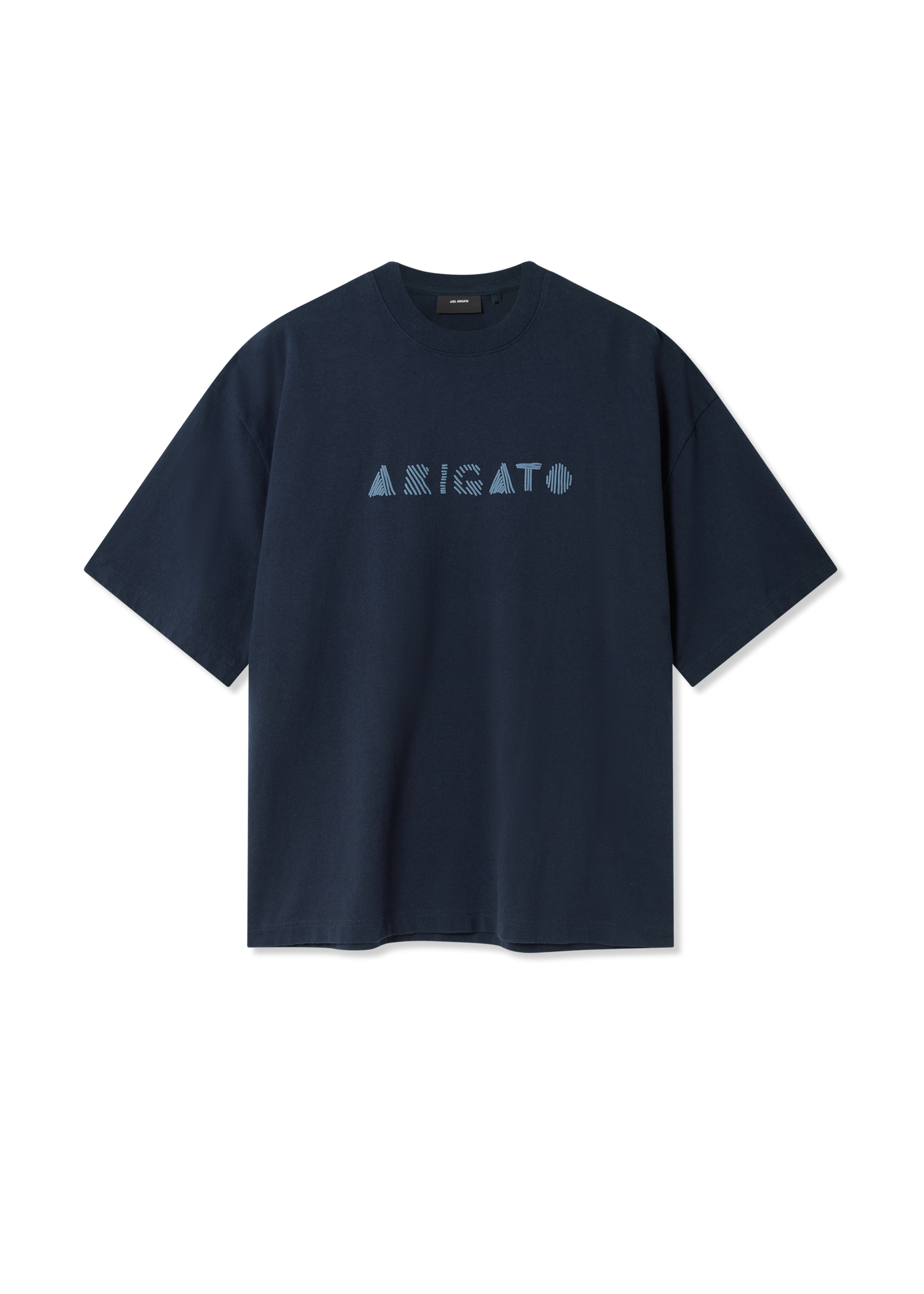 T-paita AXEL ARIGATO Arigato T-Shirt Tummansininen | A3450003, 0