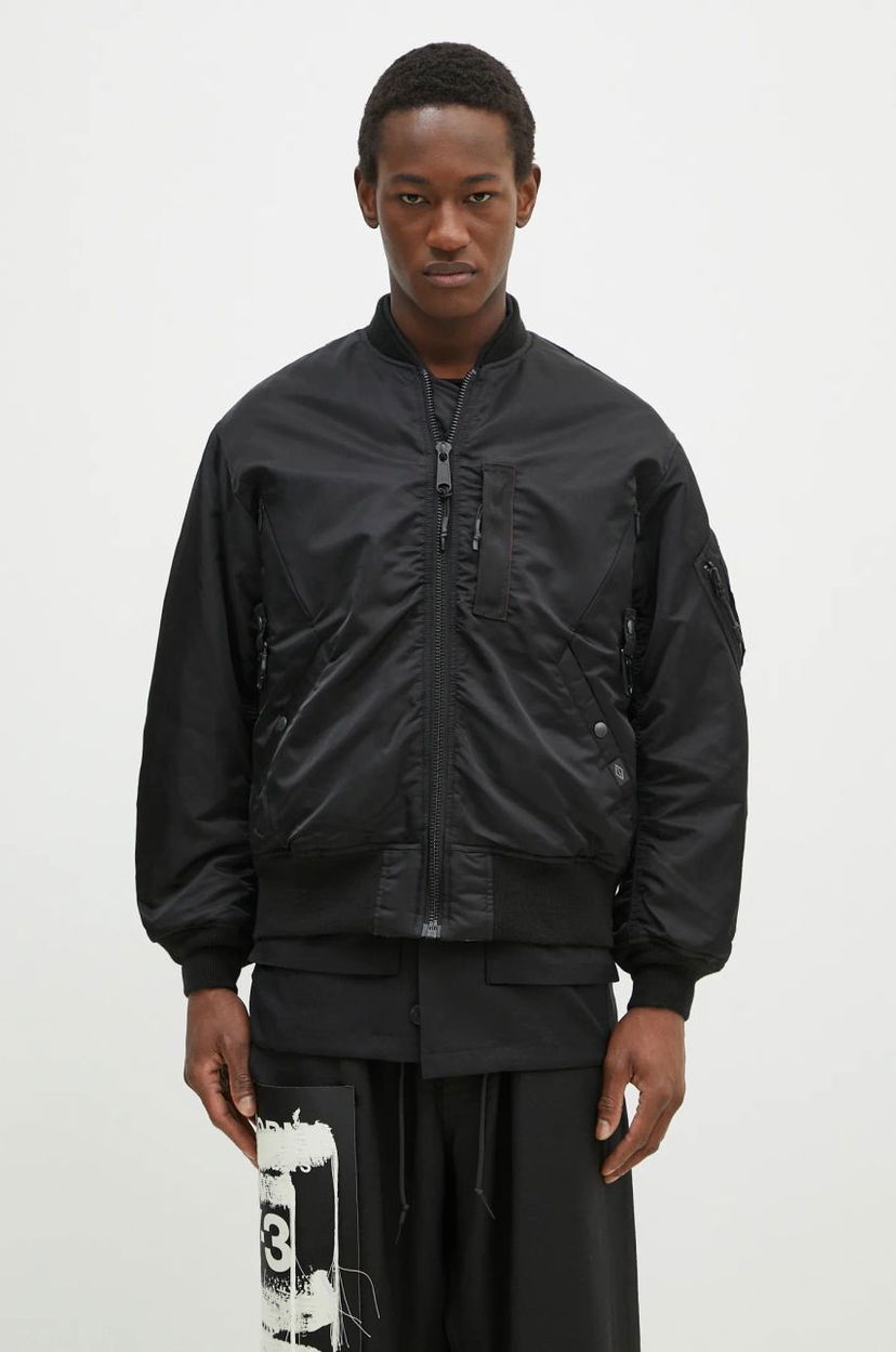 Bomber-takki Manastash Manastash Extra Mile MA-1 Bomber Jacket Musta | 7924252014