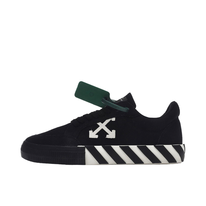 Tennarit ja kengät Off-White Vulc Low Canvas Black White W Musta | OWIA272C99FAB0011001